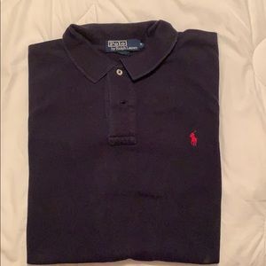 Navy men’s Medium blue polo